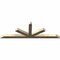 Ekena Millwork Saratoga Rough Sawn Timber Gable Bracket, Douglas Fir, 84"W x 28"H x 4"D x 4"F, 8/12 Pitch GBW084X28X0404SAR00RDF - alternate 4